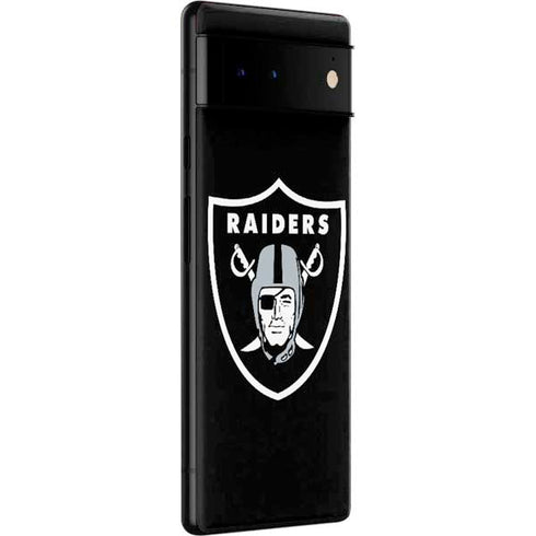 NFL Las Vegas Raiders Large Logo Google Pixel 6 Pro Skin